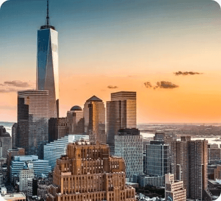 Route from Boston to New York