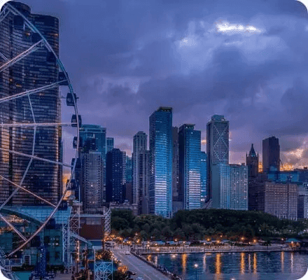 Route from New York to Chicago