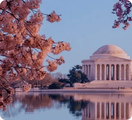 Route from New York to Washington DC